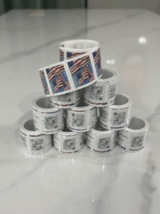 1000 usps forever stamps of 2022 Mail U.S.A. Flag Postage - Picture 1 of 1